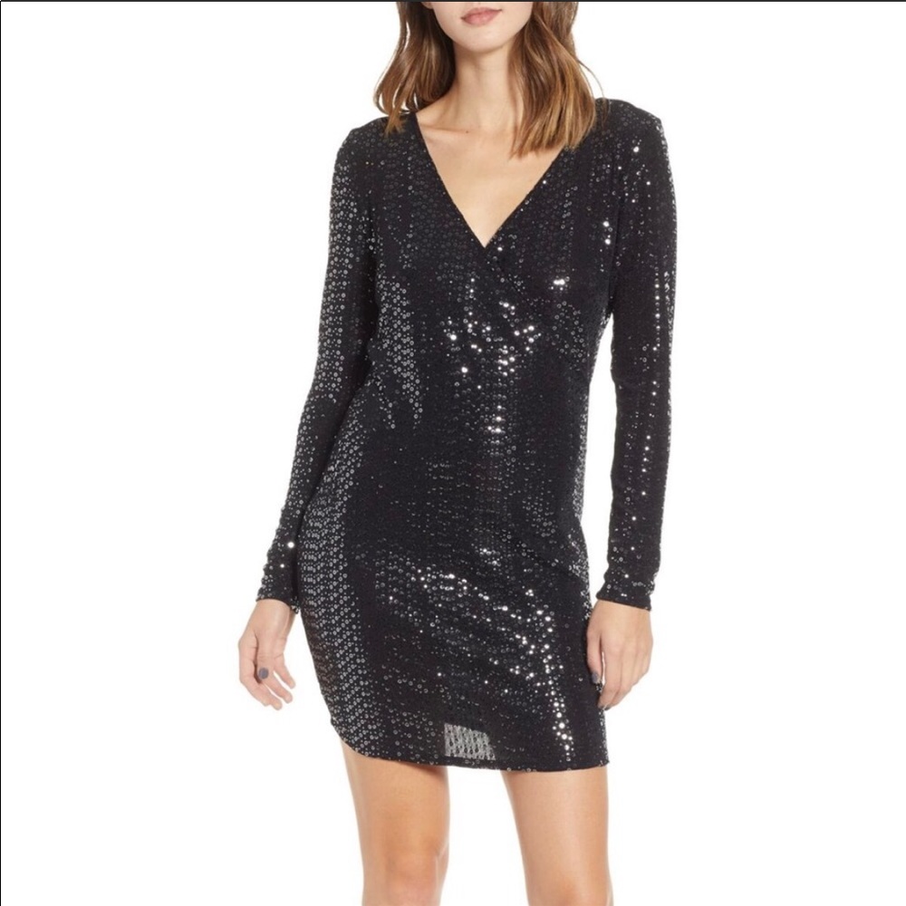 New leith sequin sheath dress